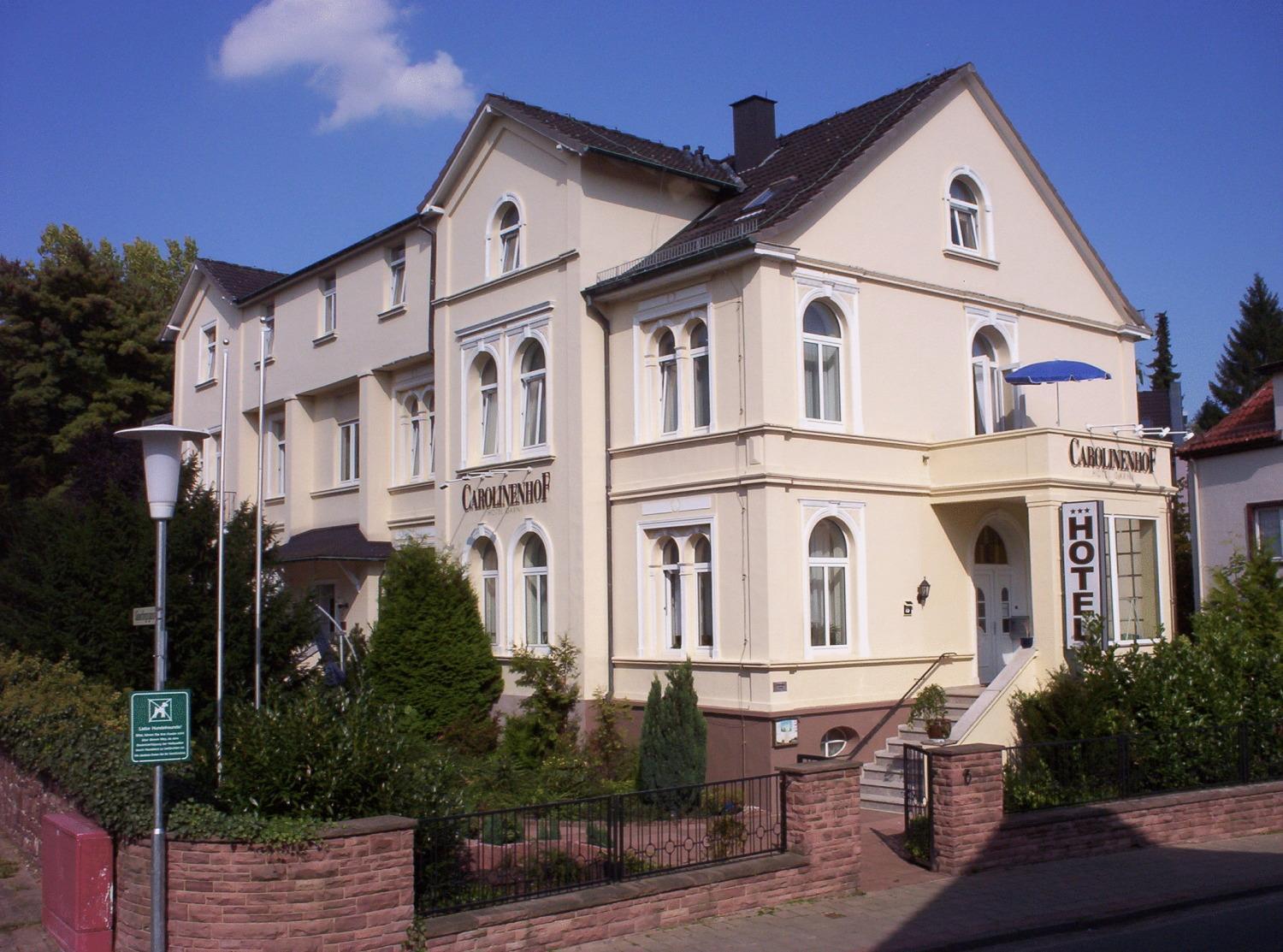 Hotel Carolinenhof バート・ピルモント エクステリア 写真